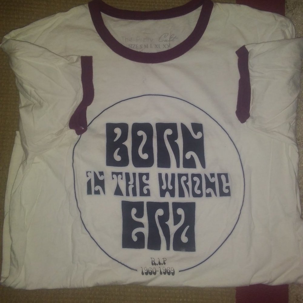 The Pretty Cult brand 60s Era tshirt. Size SMALL.